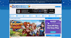 Desktop Screenshot of ilgiocone.com